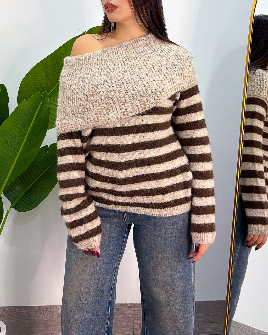 MAGLIONE RIGATO STAFFY