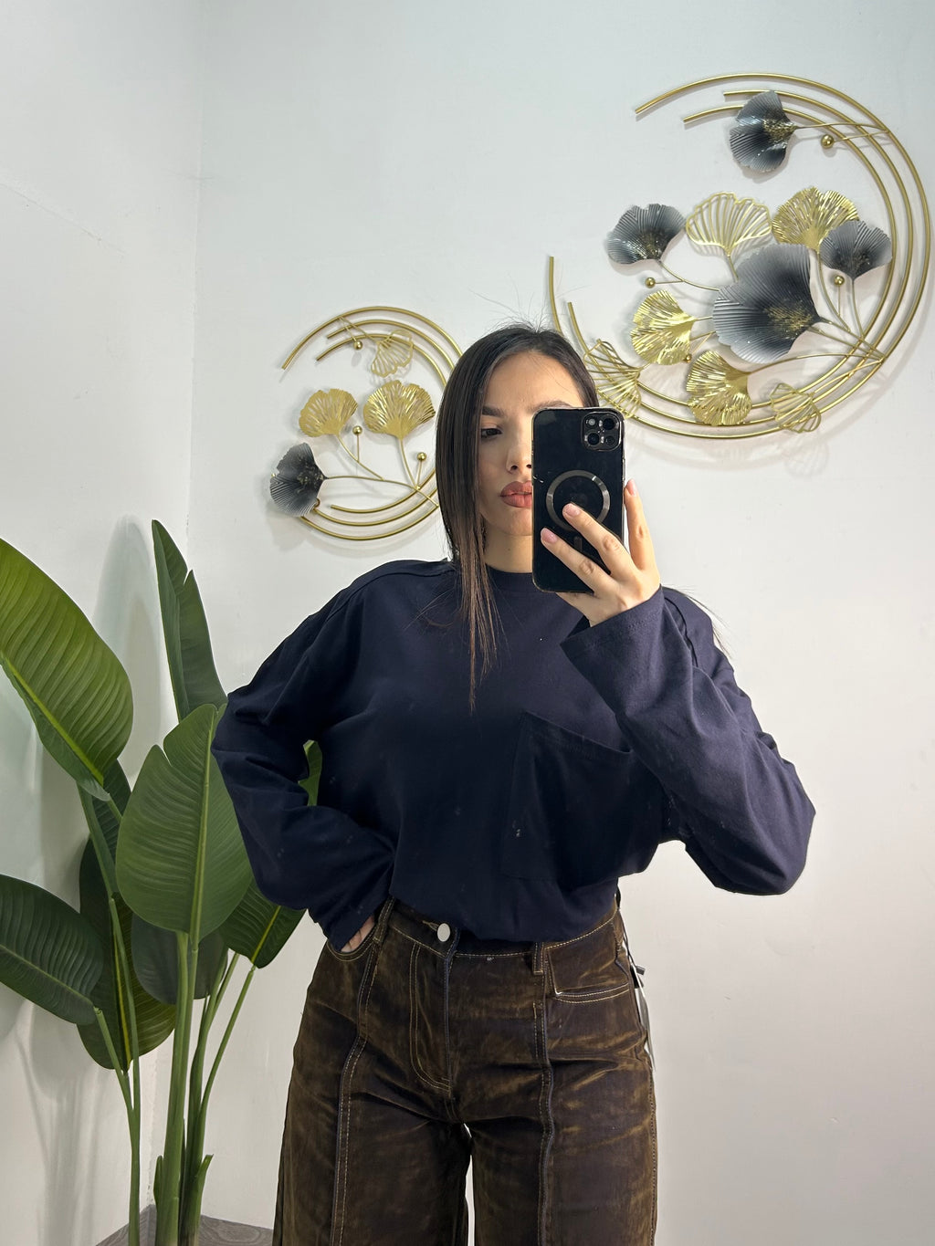 MAGLIA BLU NAVY