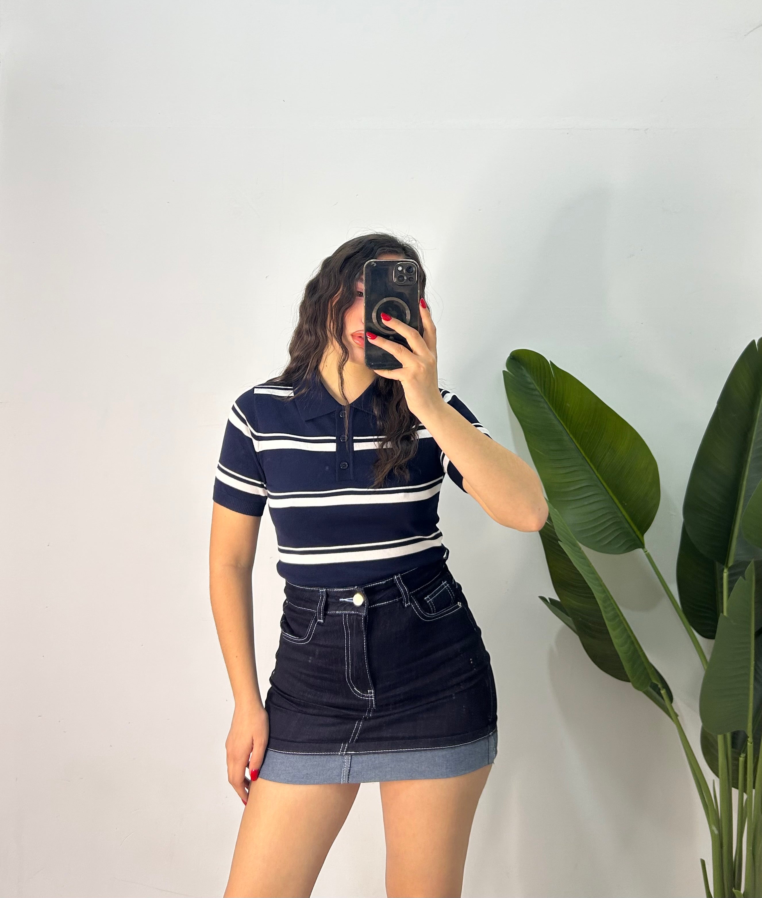 MINI GONNA DENIM