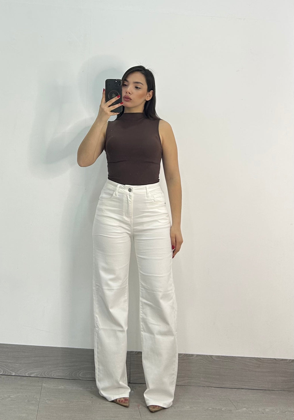 JEANS WHITE