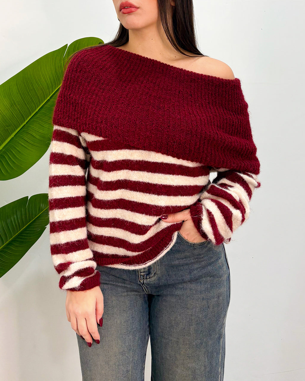 MAGLIONE RIGATO STAFFY