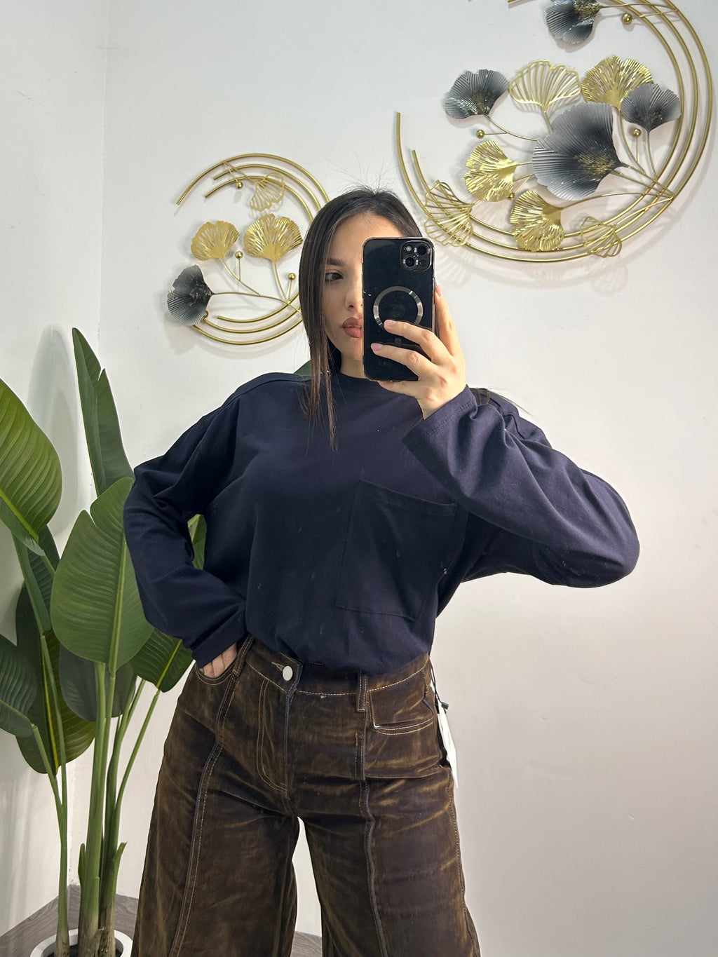 MAGLIA BLU NAVY