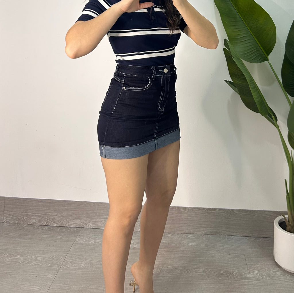 MINI GONNA DENIM